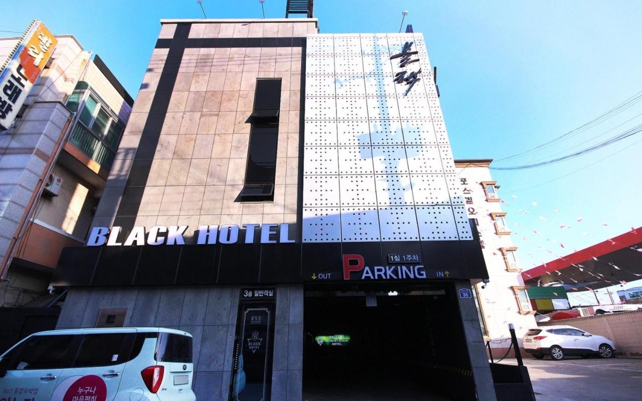 Black Hotel Pohang Esterno foto